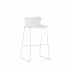 TABOURET NAO BLANC/BLANC