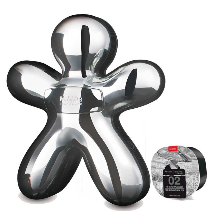 Diffuseur GEORGE métallisé - SILVER - Mr&Mrs Fragrances
