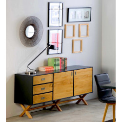 Buffet bas LIDIE Anthracite