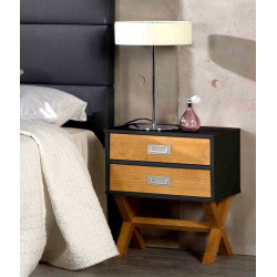 Chevet LIDIE Anthracite