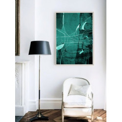 Toile "AU FIL DE L'EAU" by KUNST
