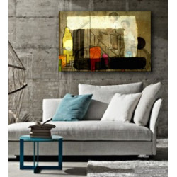Toile "LIFE" by KUNST