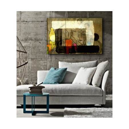 Toile "LIFE" by KUNST Toile "LIFE" by KUNST