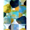 Toile "GEOMETRICS II " by KUNST