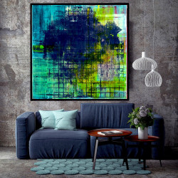 Toile "MODERNE GRID" by KUNST