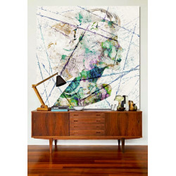 Toile "PASTEL WOMAN" by KUNST