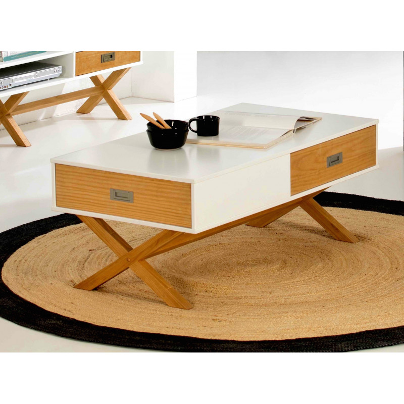 Table basse LIDIE Blanc
