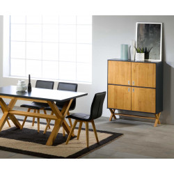 Buffet haut LIDIE Anthracite