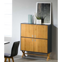 Buffet haut LIDIE Anthracite
