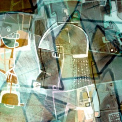 Toile "ABSTRACT II" by KUNST
