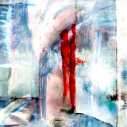 Toile "STANDING IN THE UNIVERSE" by KUNST