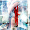 Toile "STANDING IN THE UNIVERSE" by KUNST