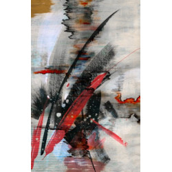 Toile "BURN IT " by KUNST