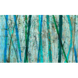 Toile "BLUE LAKE " by KUNST