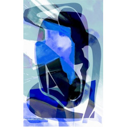 Toile "FEMME EN NUANCES" by KUNST