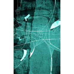 Toile "AU FIL DE L'EAU" by KUNST