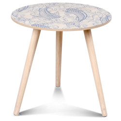 Table d'appoint OUCHAM Bleue