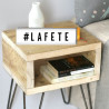 Boîte d'affichage lumineuse 32x9cm - 100 Lettres