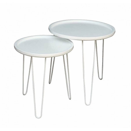 Duo de tables LIVE White Duo de tables LIVE White