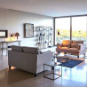 Table ou Chevet en Marbre blanc Carrare SQUIZZ