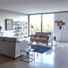 Table ou Chevet en Marbre blanc Carrare SQUIZZ
