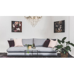 Table ou Chevet en Marbre blanc Carrare SQUIZZ