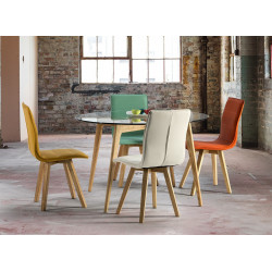 TABLE A MANGER CRISTAL RONDE