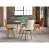 TABLE A MANGER CRISTAL RONDE