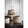 Vase / Contenant BIO en bois massif sculpté