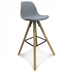 TABOURET NORTHISSIME - GRIS
