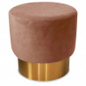 Tabouret YOAN Velours - Blush