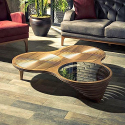 Table Basse MILAN - Noyer
