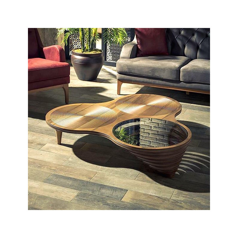 Table Basse MILAN - Noyer