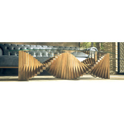 Table Basse COPENHAGUE - Noyer