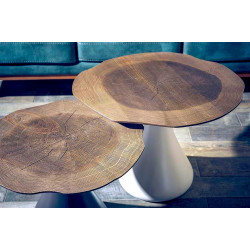 Duo de tables AMSTERDAM - Noyer