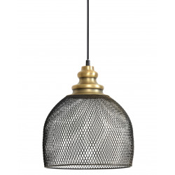SUSPENSION LARK - Noir / Bronze - MEDIUM