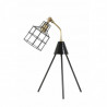 Lampe tripod à poser ALBAN - Bronze & Noir laqué