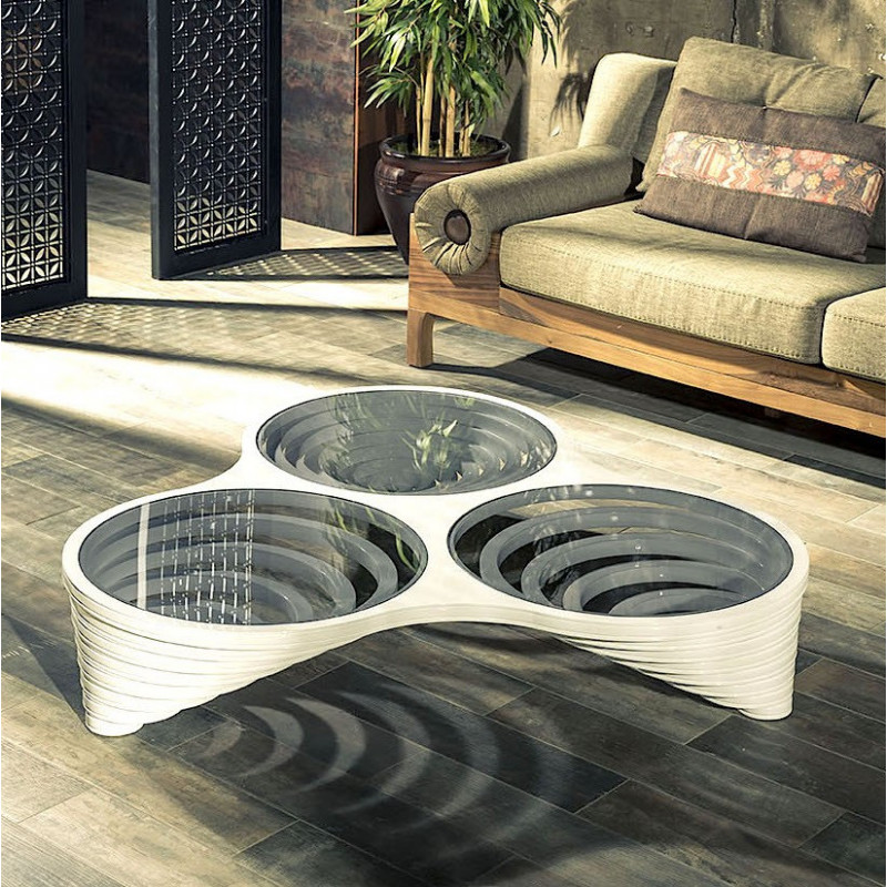 Table Basse PARIS - Blanc