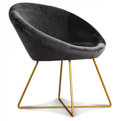 Fauteuil STUART - DARK GRAY