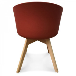 Fauteuil Northissima Brun Rouille