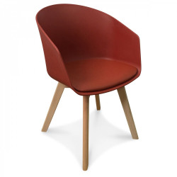 Fauteuil Northissima Brun Rouille