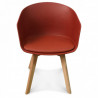 Fauteuil Northissima Brun Rouille
