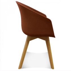 Fauteuil Northissima Brun Rouille