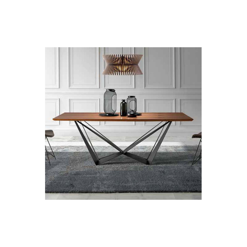 Table à manger PRETORIA - Noyer