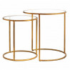 Duo de tables SUAVE GOLD