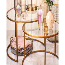 Duo de tables SUAVE GOLD