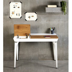 Bureau TRUDO Chêne / White