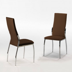 Chaise JAMES Chocolate