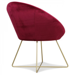Fauteuil STUART - CHERRY RED
