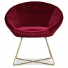 Fauteuil STUART - CHERRY RED